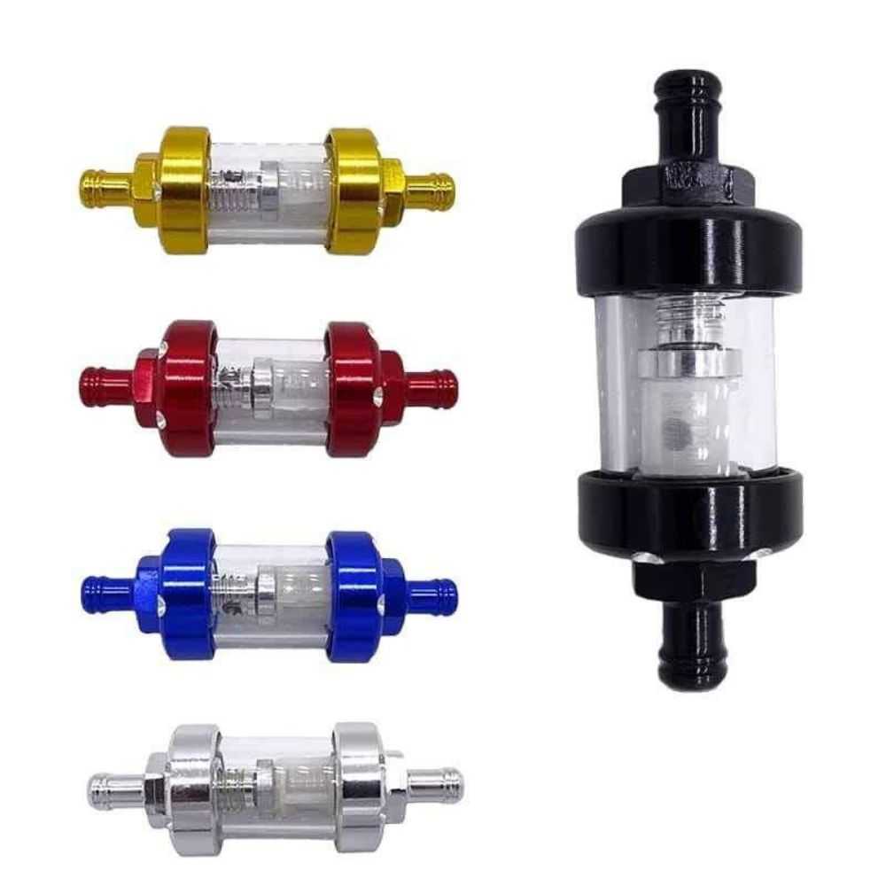 FILTRO DE GASOLINA UNIVERSAL PARA MOTO – Protege el motor y mejora el rendimiento