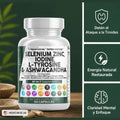 ThyroDefend - Controla la hormona de la Tiroides, mantén un peso estable y aumenta tus niveles de energía (60 CÁPSULAS)