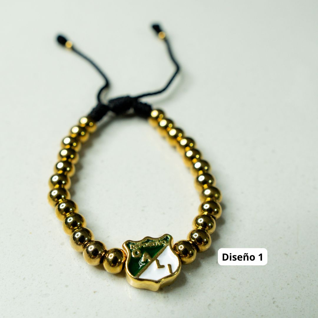 Pulsera Deportivo Cali (Oro laminado 18k)