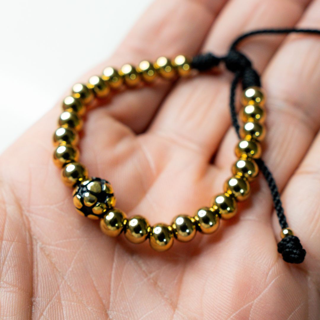 Pulsera de la Champions League (Baño en Oro 18K)