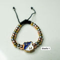 Pulsera Millonarios FC (Oro laminado 18k)
