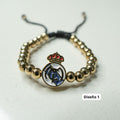 Pulsera Real Madrid (Oro laminado 18k)