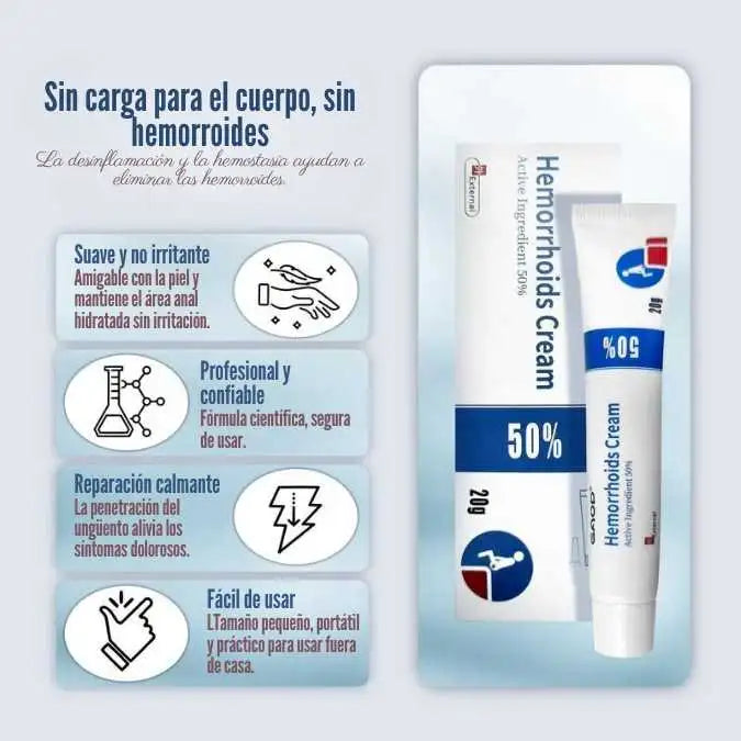 Elimina y Previene las Hemorroides. Apaga el Ardor y la Picazón en 5 Minutos. Vuelve a Sentarte e Ir al Baño Sin Dolor