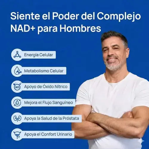 NAD+ Selerb Booster - Cuida tu Próstata y Recupera tu Potencia en la Cama Sin Efectos Secundarios