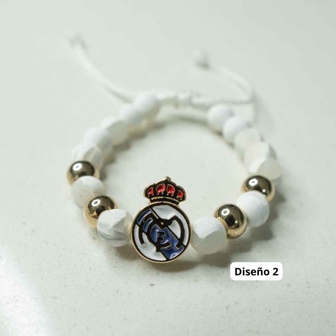 Pulsera Real Madrid (Oro laminado 18k)