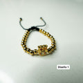 Pulsera FC Barcelona (Oro laminado 18k)