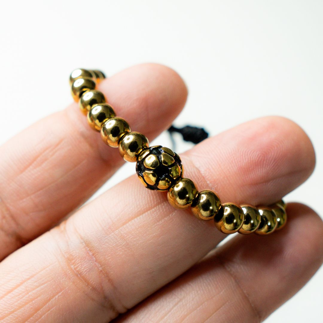 Pulsera de la Champions League (Baño en Oro 18K)