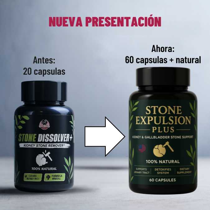 Elimina y previene todo tipo de cálculos de forma natural y segura (60 CÁPSULAS)