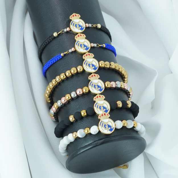 Pulsera de equipos Colombianos en Oro Laminado