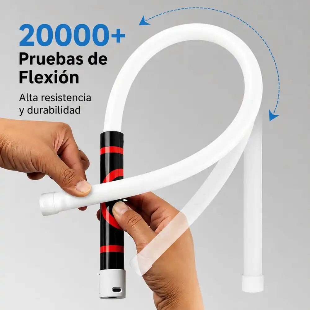 Linterna led de silicona – Luz potente para trabajo o emergencias