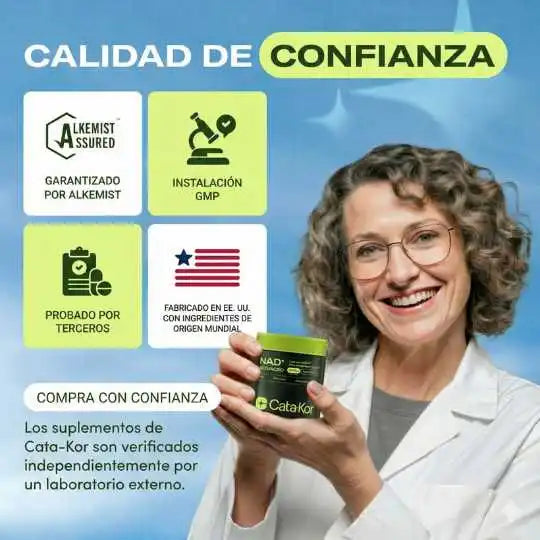 Cata-Kor: Te ayuda a detener el envejecimiento rejuveneciendo la piel desde adentro