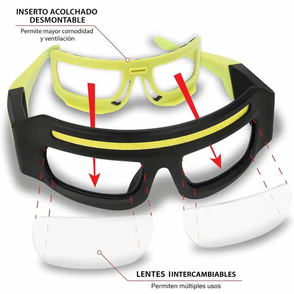 Gafas de seguridad deportivas – Visión más clara de noche y protección total