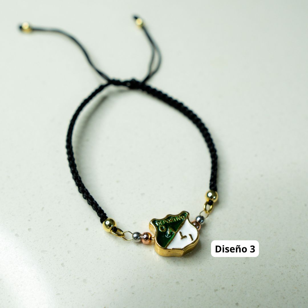 Pulsera Deportivo Cali (Oro laminado 18k)