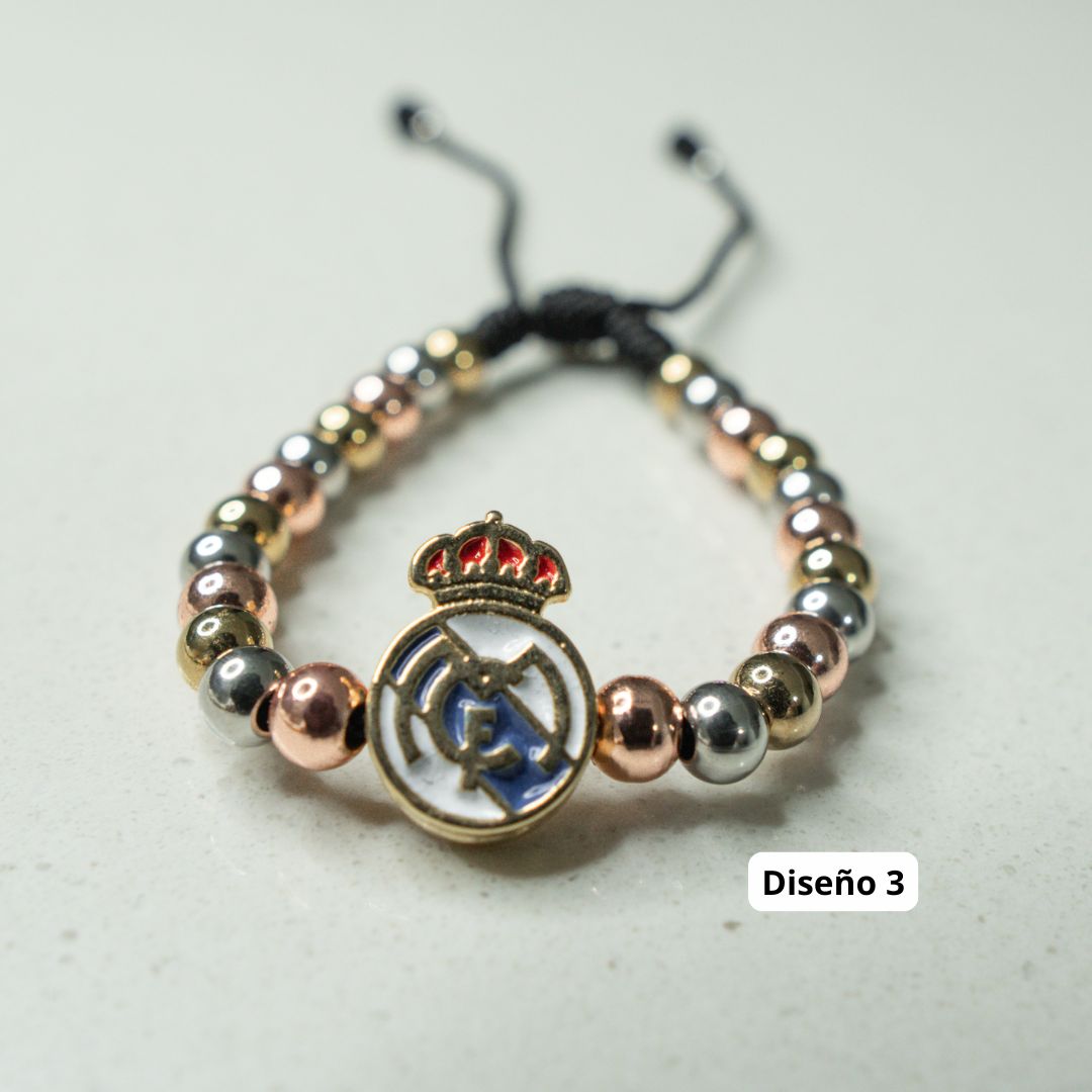 Pulsera Real Madrid (Oro laminado 18k)