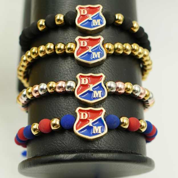 Pulsera de equipos Colombianos en Oro Laminado