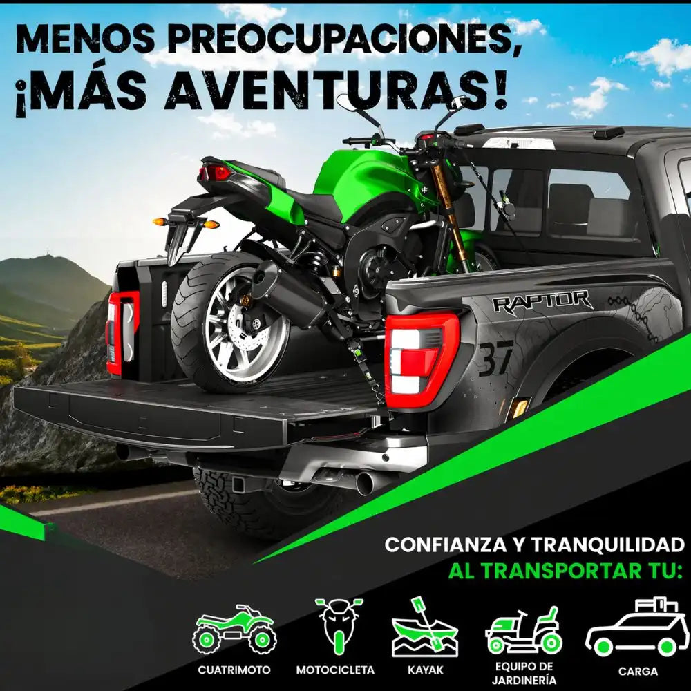 Correas retráctiles de amarre – Asegura tu carga en segundos y sin enredos
