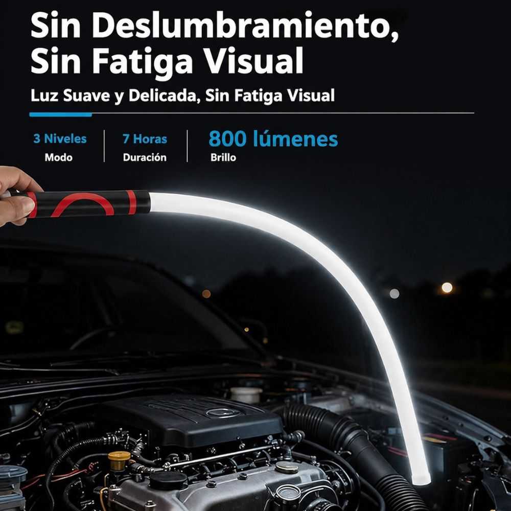 Linterna led de silicona – Luz potente para trabajo o emergencias