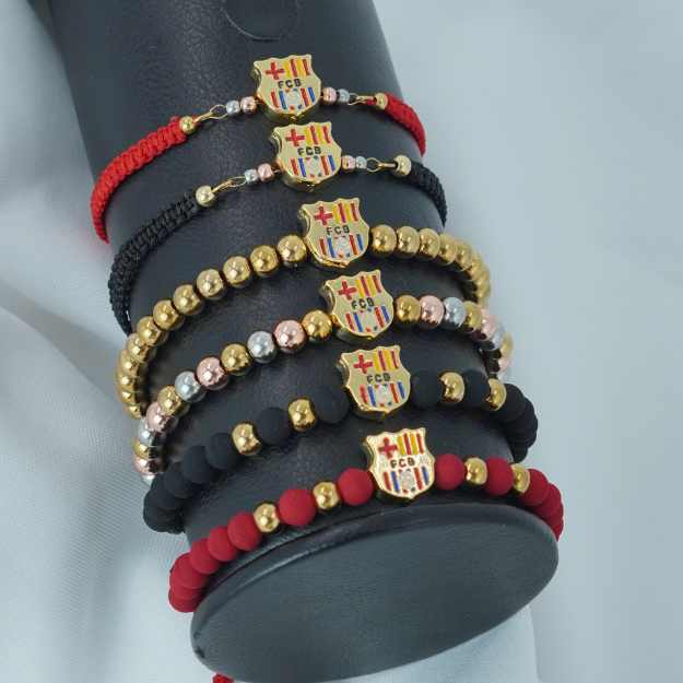 Pulsera de equipos Colombianos en Oro Laminado