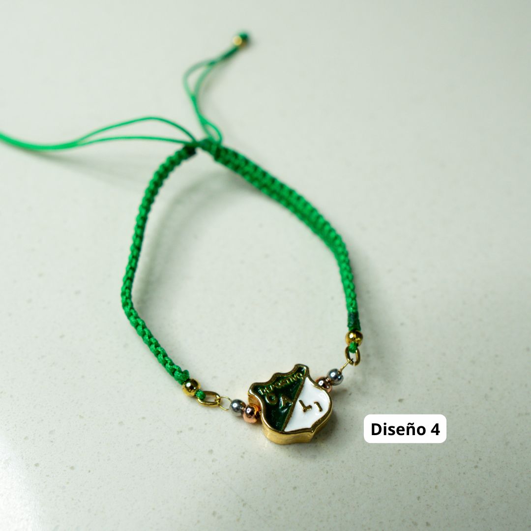 Pulsera Deportivo Cali (Oro laminado 18k)