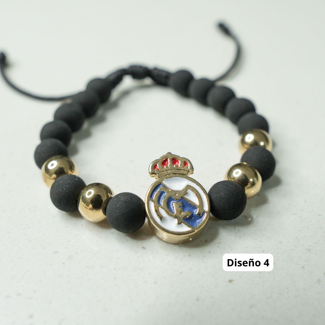 Pulsera Real Madrid (Oro laminado 18k)