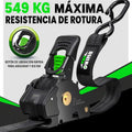 Correas retráctiles de amarre – Asegura tu carga en segundos y sin enredos