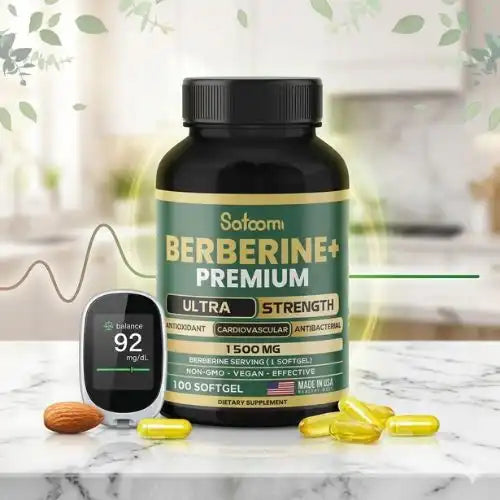 Berberina Premium: Controla tus niveles de azúcar y mejora tu metabolismo