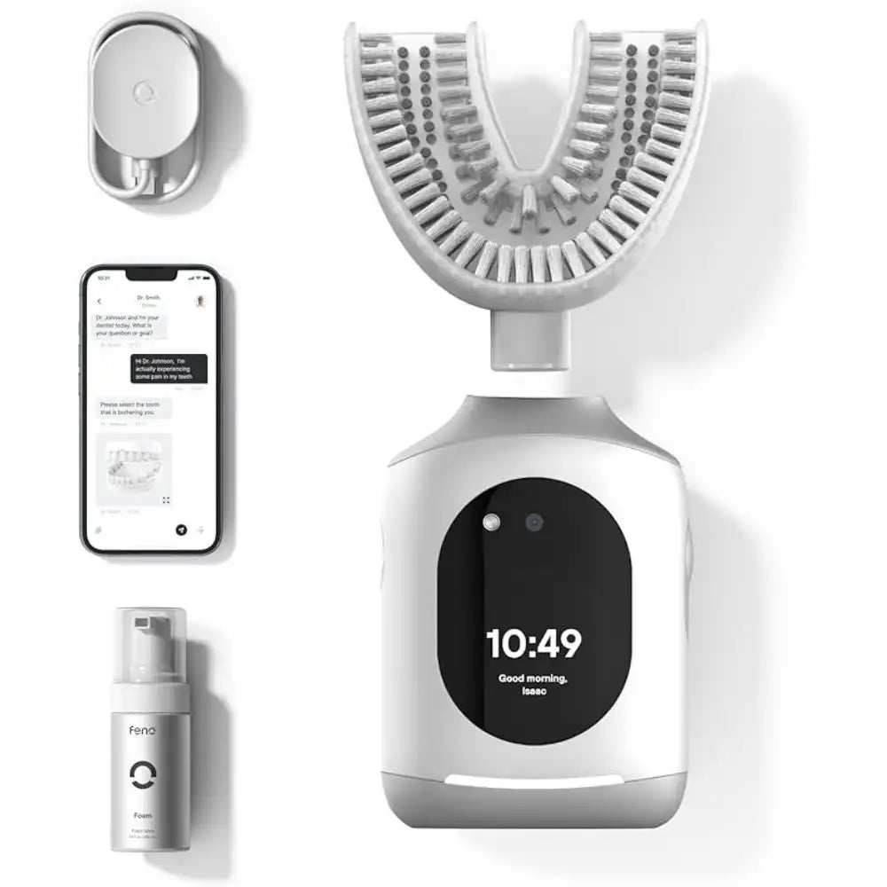 Cepillo dental eléctrico inteligente – Limpieza profunda y sonrisa más fresca cada día