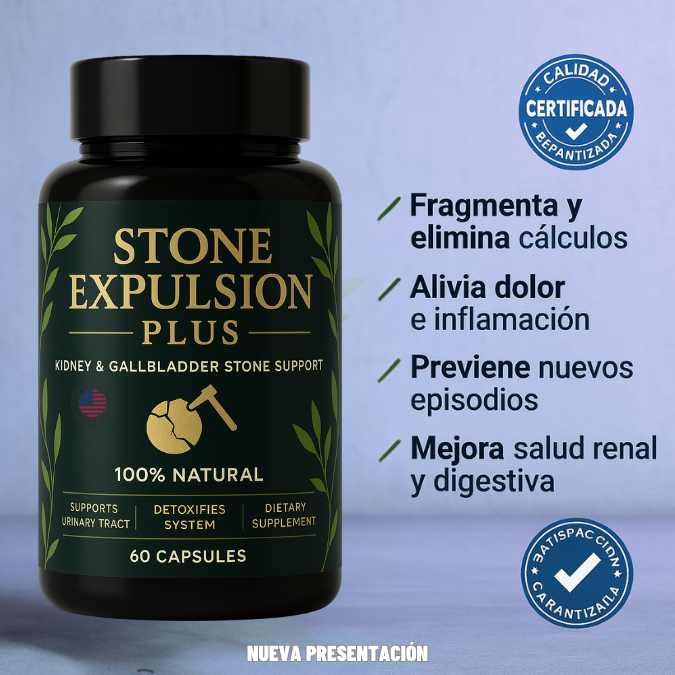 Elimina y previene todo tipo de cálculos de forma natural y segura (60 CÁPSULAS)