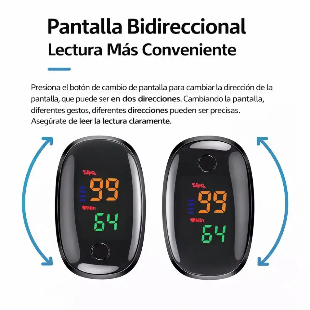 OXÍMETRO DIGITAL DE DEDO – Controla tu oxígeno y puso en segundos