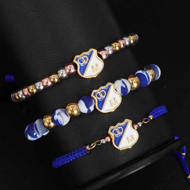 Pulsera de equipos Colombianos en Oro Laminado