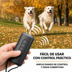 CanStop: Evita ladridos, mordeduras, ataques, peleas de perros y corrige malas conductas al instante sin causarles dolor