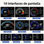 Veltor: Detecta y borra cualquier falla en minutos, vigila la temperatura de motor, revoluciones, consumo de gasolina y avisos de exceso de velocidad