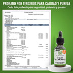 Si después de comer quedas inflado y pesado, incorpora clorofilina y menta en segundos: unas gotas en agua para sentir tu rutina más ligera.